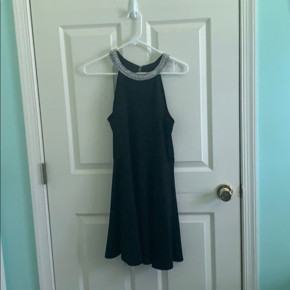 Black formal dress